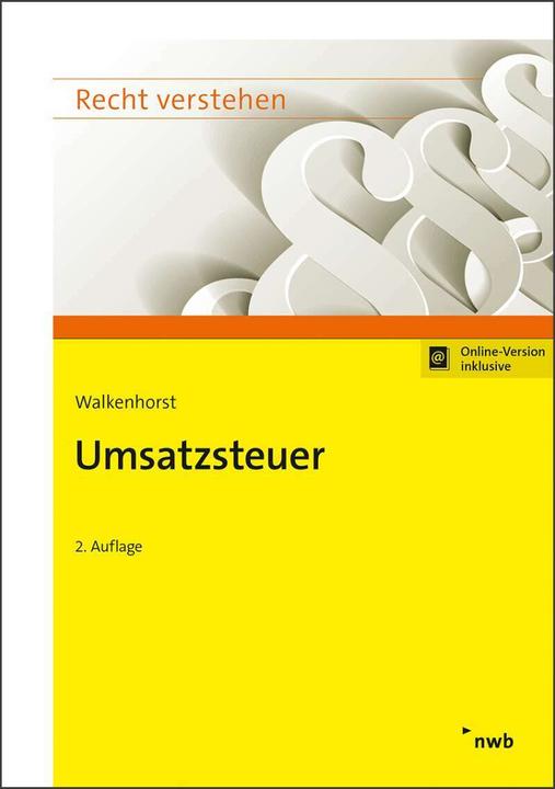 Produktbild Umsatzsteuer (Deutsch, Ralf Walkenhorst, 2021)