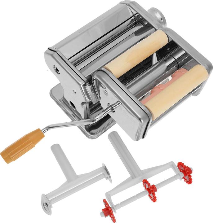 Actual product image King Pasta machine with pasta inserts, up to 15 cm wide