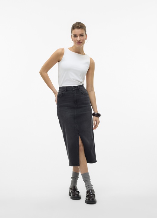 Produktbild Vero Moda Vmnatalie Hr Midi Dnm Skirt Mix Noos (M)