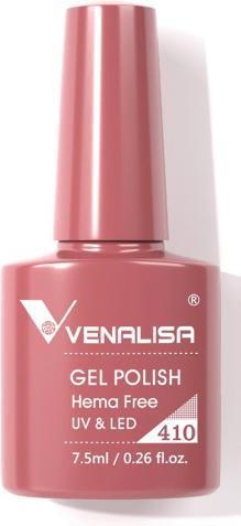 Actual product image Venalisa Gellack 410 UV/LED (Antique pink, UV gel varnish)