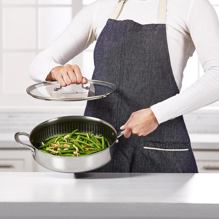 Produktbild Livington Titan Pan (24 cm, Bratpfanne, Edelstahl, Aluminium)