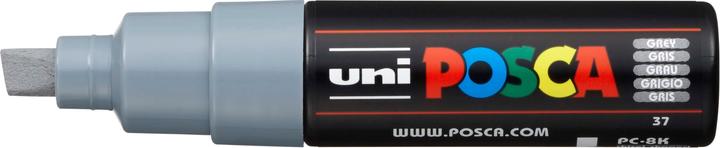 Actual product image Posca Bold Marker PC-8K (Grey, 8 mm, 1 x)