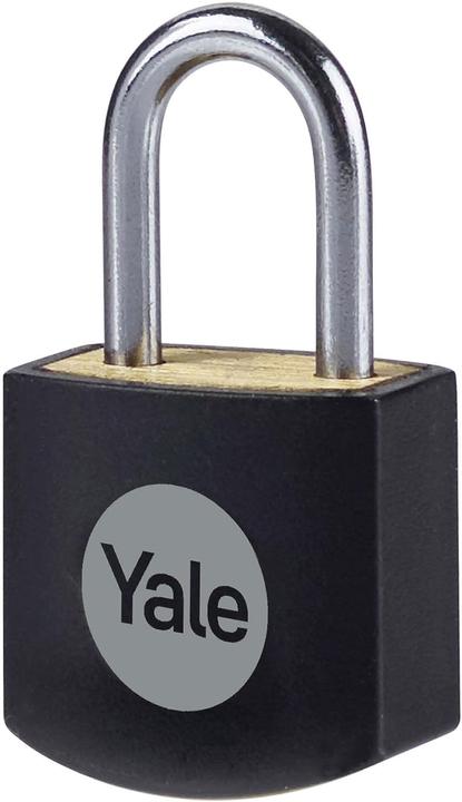 Productafbeelding Yale Hangslot messing gelijksluitend set van 4 15mm, beugelhoogte 14,5mm, standaard veiligheid