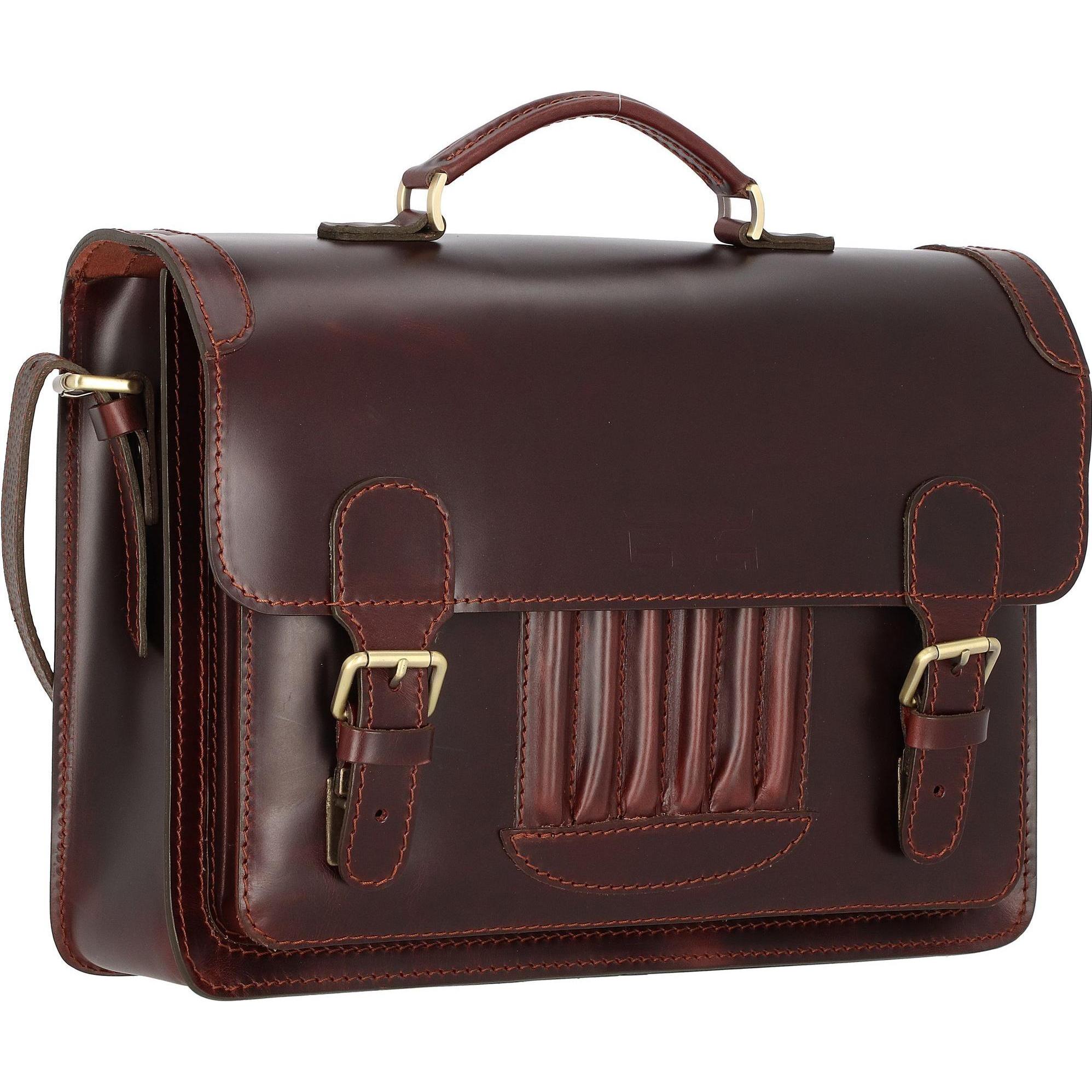 Thumbnail - Mika Aktentasche REED Briefcase REED braun/brown, Notebooktasche, Braun
