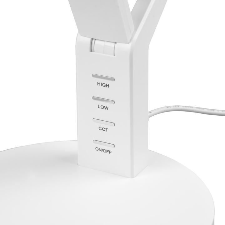 Produktbild Trio Leuchten LED Tischleuchte Ava 523090131, Kunststoff Weiss matt, inklusiv 5 Watt LED (600 lm)