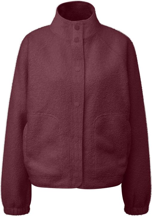 Produktbild s.Oliver Sweatshirt Weiche Teddyfleece-Jacke mit Druckknöpfen (S)