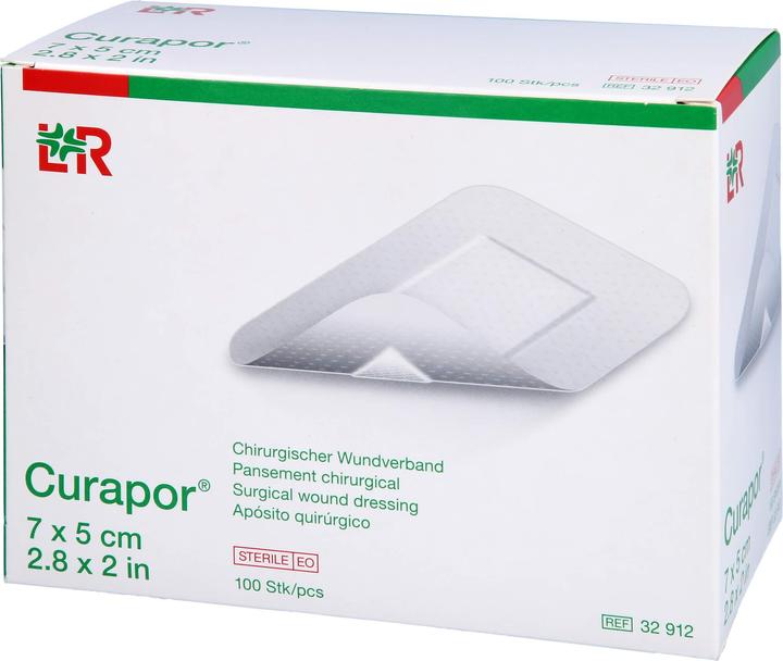 Produktbild Lohmann & Rauscher Curapor Wundverb St 5x7cm (100 x)