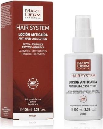 Image du produit Martiderm Lotion contre la perte de cheveux unisexe 100ml (Tonique visage, 100 ml)