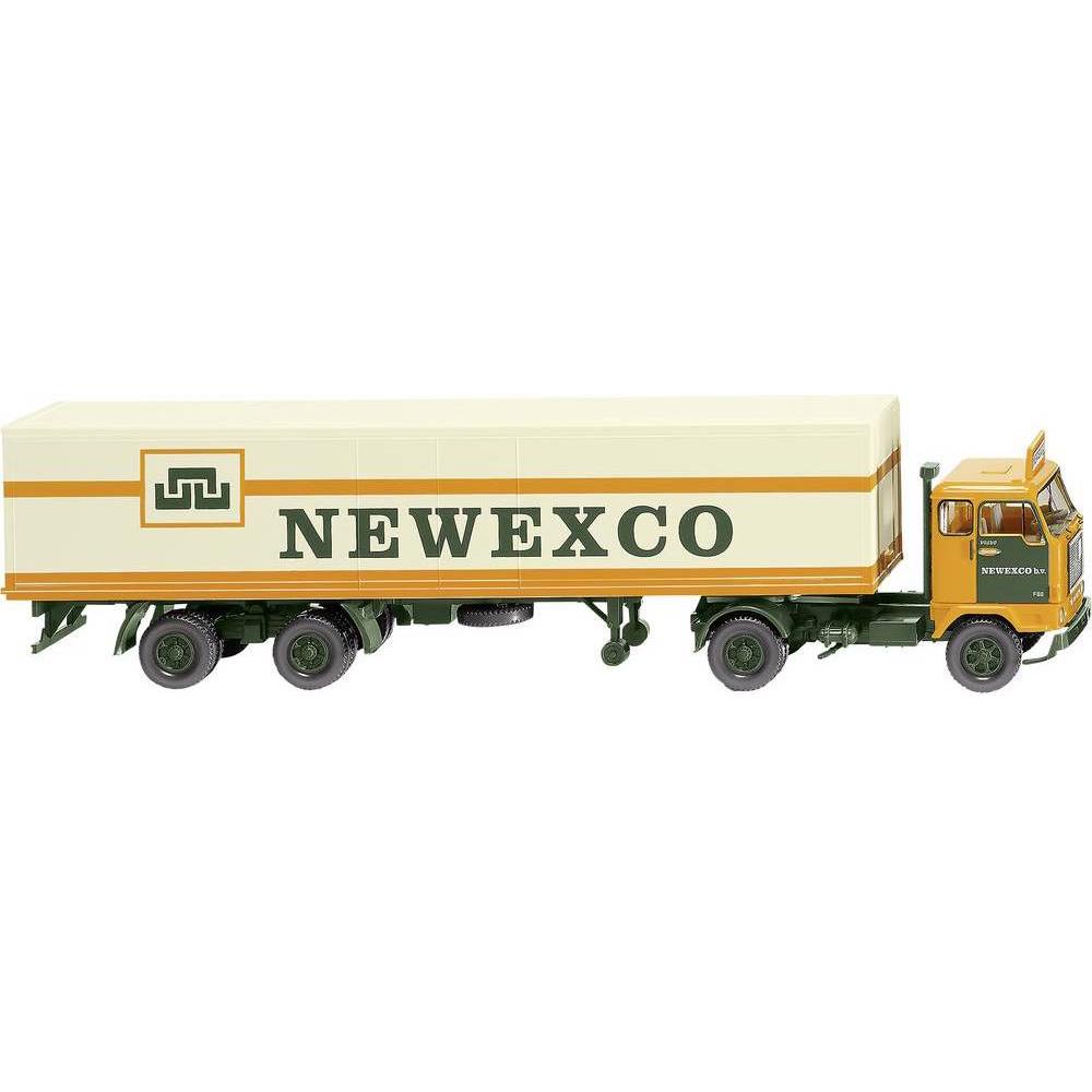 Wiking H0 Volvo F88 Koffersattelzug "Newexco"