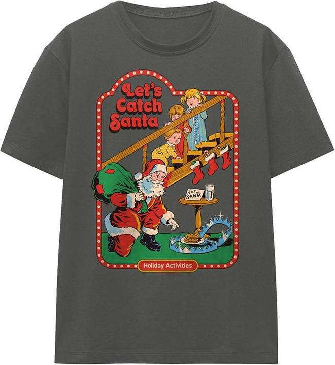 Produktbild Steven Rhodes Let's Catch Santa TShirt (XXL)