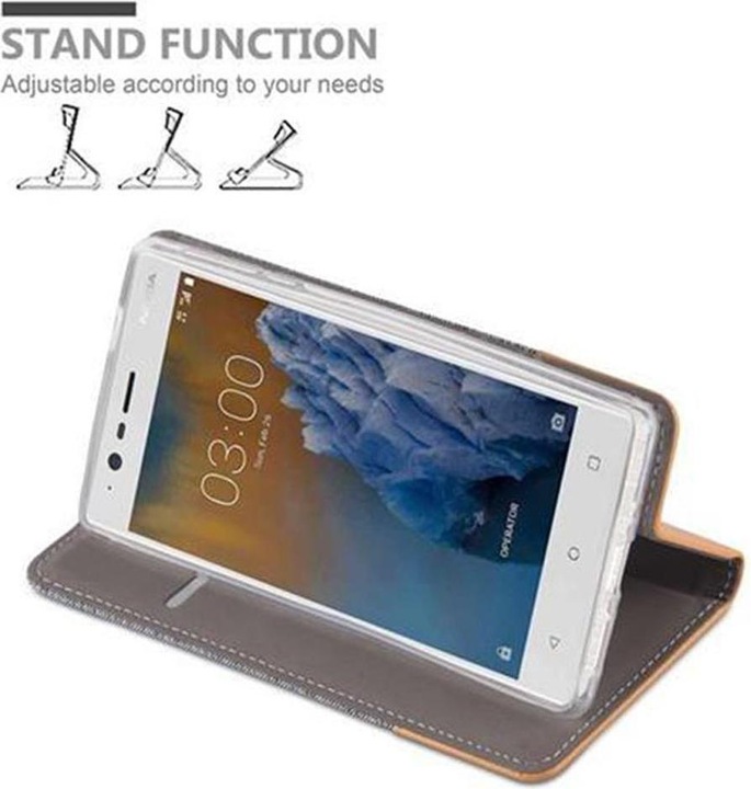Actual product image Cadorabo Case Jeans Book (OnePlus 3)