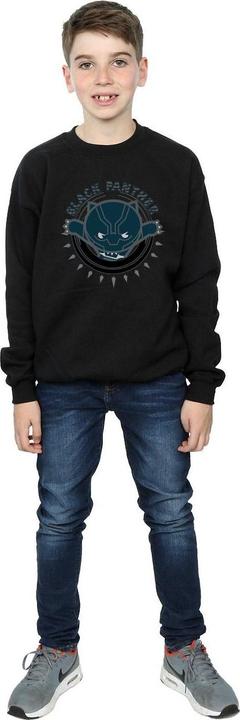 Produktbild Kawaii Black Panther Pounce Sweatshirt Jungen (152, 158)