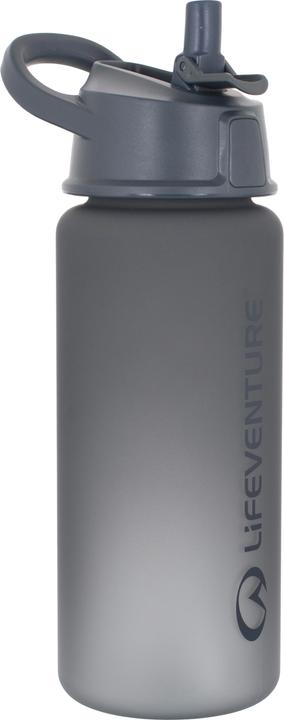 Actual product image Lifeventure Flip-Top Water Bottle, Grey (0.75 l)
