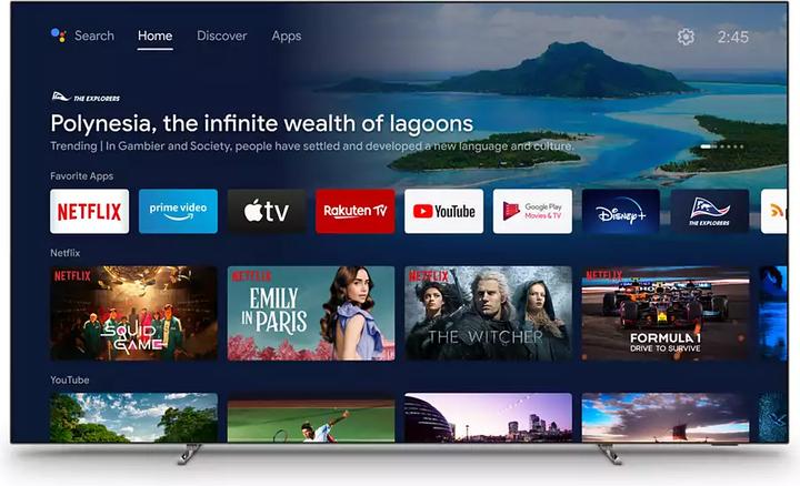 Produktbild Philips 55OLED707 (55", OLED707, OLED, 4K, 2022)