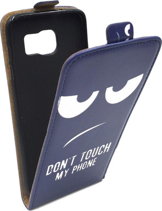 Actual product image König Design Mobile Phone Case for Samsung Galaxy S7 Edge Protective Wallet Cover 360 Case Blue (Samsung Galaxy S7 Edge)