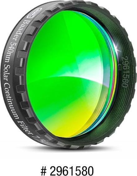 Baader Planetarium 7.5nm SC 1¼ filter (540nm)