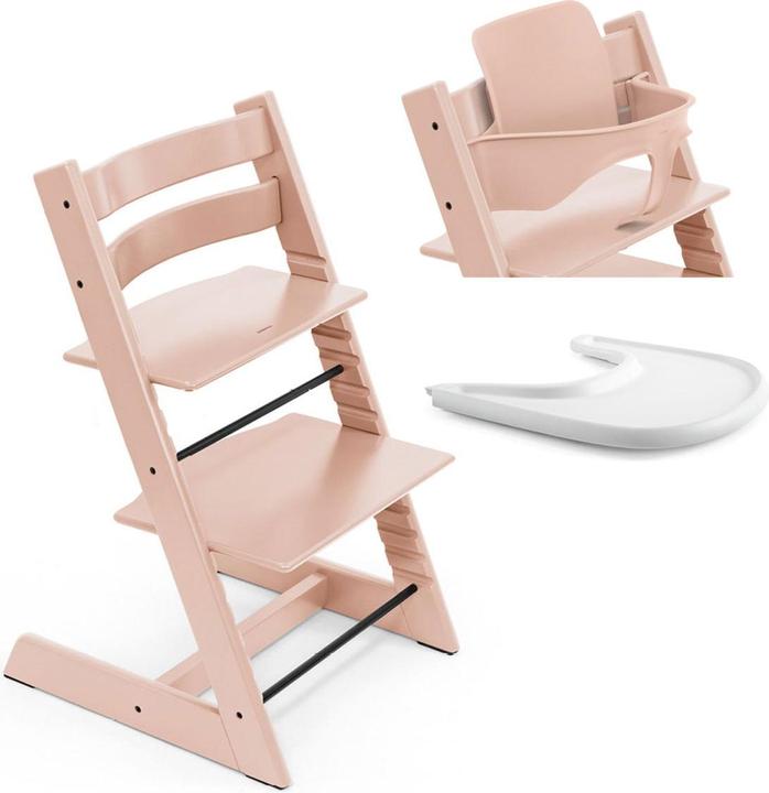 Stokke Tripp Trapp High Chair incl. Baby Set and Tray (Stair high chair)