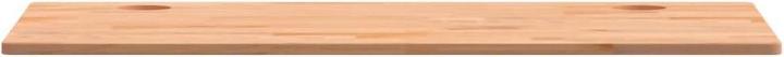 Actual product image vidaXL Schreibtischplatte 100x60x1,5 cm Massivholz Buche,Material (100 x 60 x 1,5 cm)