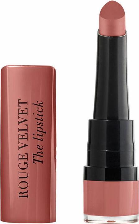Actual product image Bourjois Rouge Velvet The Lipstick (47 Rose Brûlé)