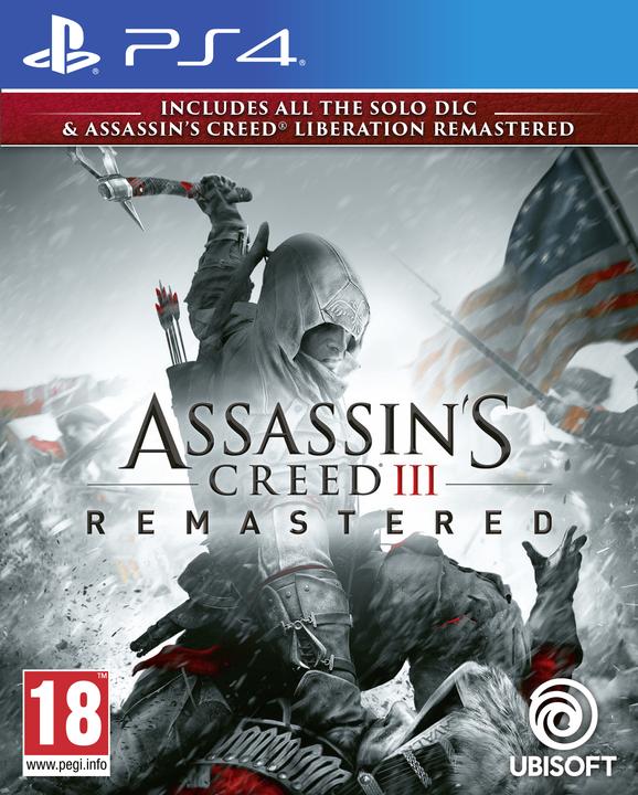 Actual product image Ubisoft Assassin's Creed III (3) + Liberation HD Remaster (PS4, EN)