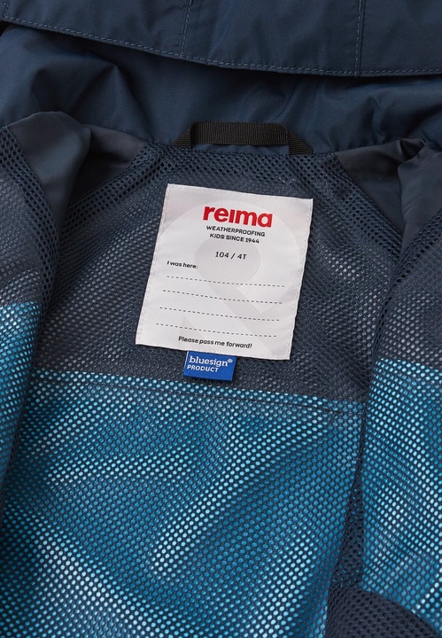Produktbild Reima tec Kinder Regenjacke Tuulela Turquoise (92)