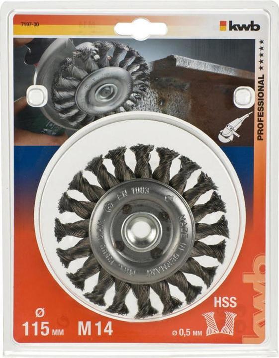 Produktbild kwb Aggresso-Scheibenb.115Mm/ M14
