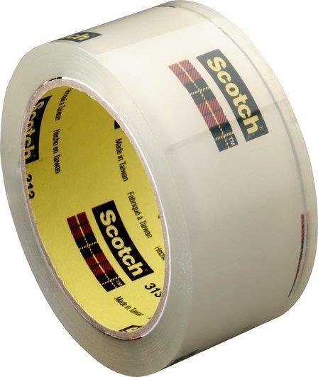 Produktbild Scotch Verpackungsklebeband 313, transparent, 50 mm x 66 m (50 mm)