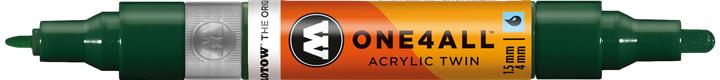 Produktbild Molotow Marqueur pour Maquettes - One4All Twin - Acrylique Vert Future - 1,5/4mm - -145 - 15 cm (future green, 4 mm, 1 x)