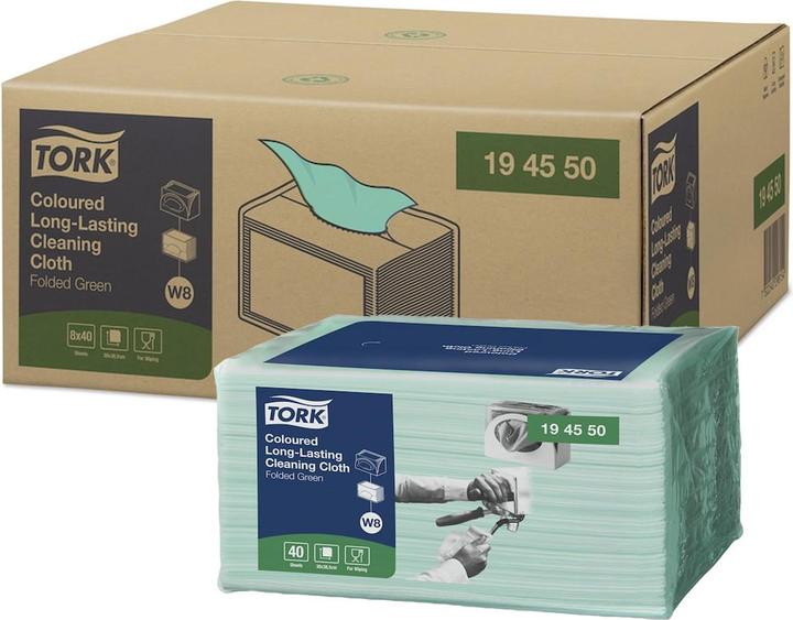 Produktbild Tork Reinigungstücher Grün 194550 1 (1 Stk.)