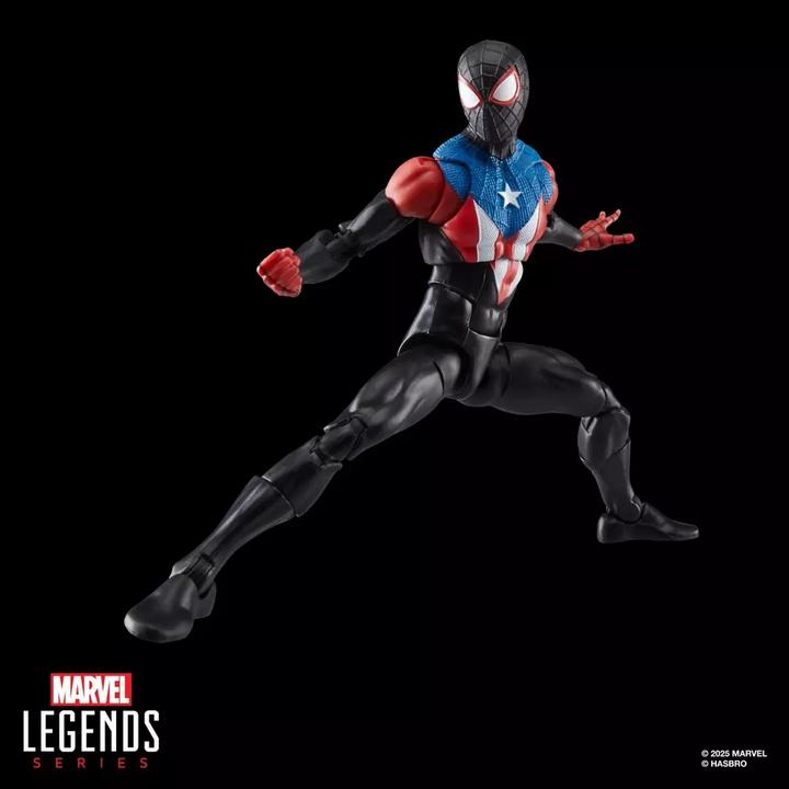 Produktbild Hasbro Spider-Man 2 Marvel Legends Gamerverse Actionfigur Miles Morales (Boricua Suit) 15 cm