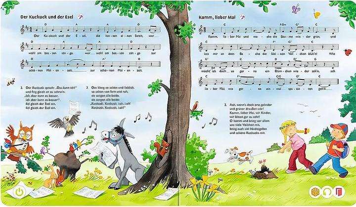 Actual product image tiptoi M. schönsten Kinderlieder-H22 (German, Cee Neudert, Kerstin M. Guilt, 2022)