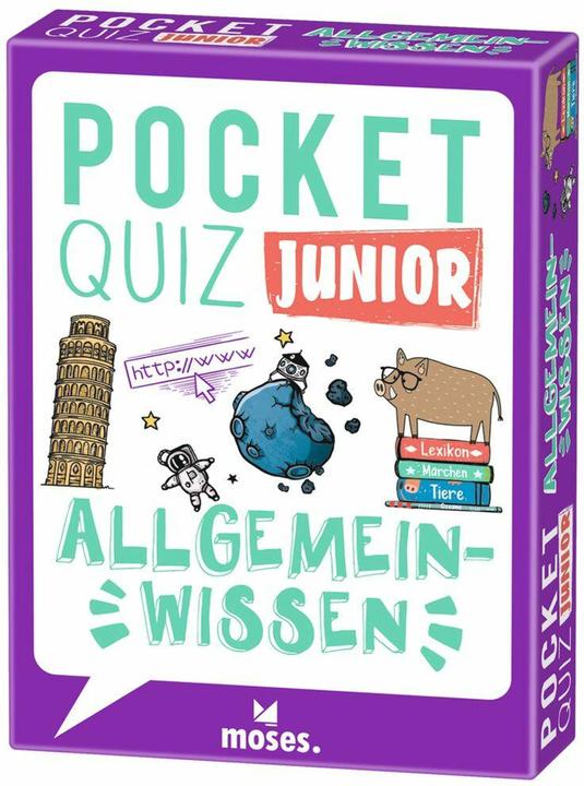 Productafbeelding Pocket Quiz junior Algemene Kennis (Duits)