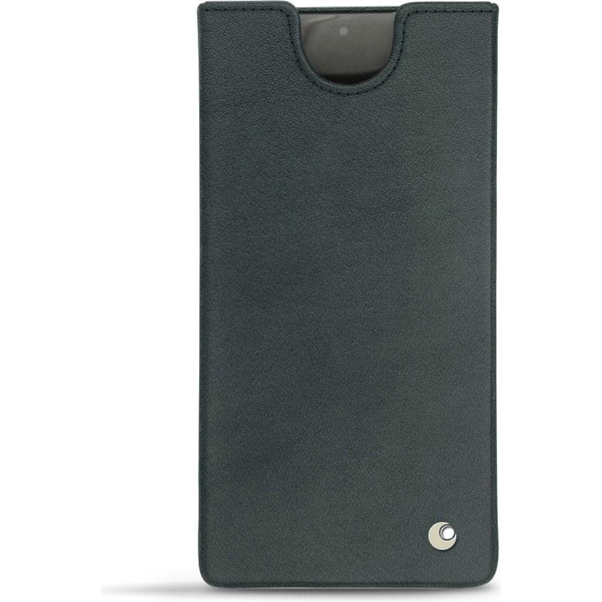 Noreve Lederschutzhülle (Samsung Galaxy Note 10+), Smartphone Hülle, Blau