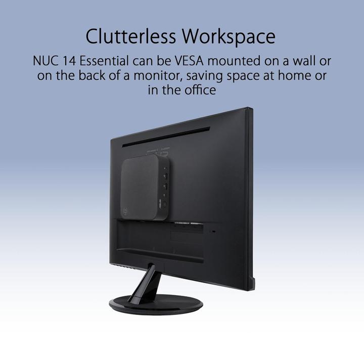 Image du produit ASUS NUC 14 Essential Kit RNUC14MNK9700002 EU Cord L6 (Intel N97)