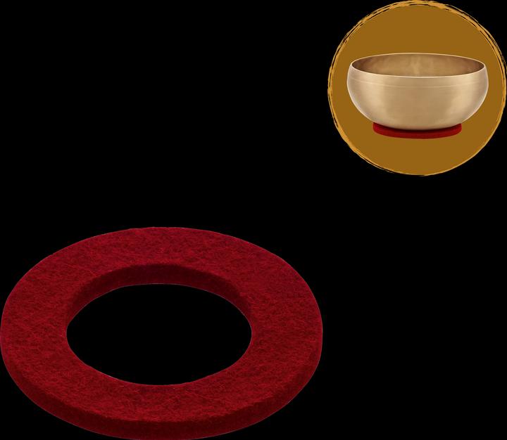 Produktbild Meinl Klangschalen - Filzring 10cm (Perkussion)