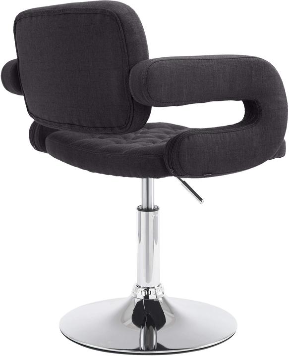 Actual product image CLP Lounger Dublin Fabric, black