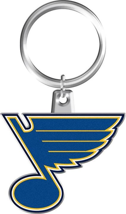 Actual product image Inglasco St Louis Blues NHL Logo Keyring