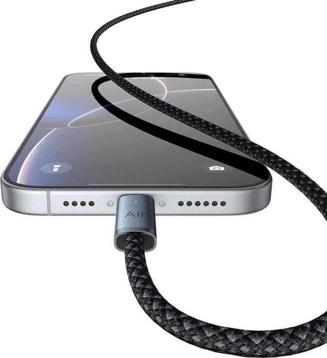 Produktbild Mcdodo - Cab Luma, 36W USB-C zu Lightning Air Kabel, 1.2m Schwarz (1.20 m, 36 W)