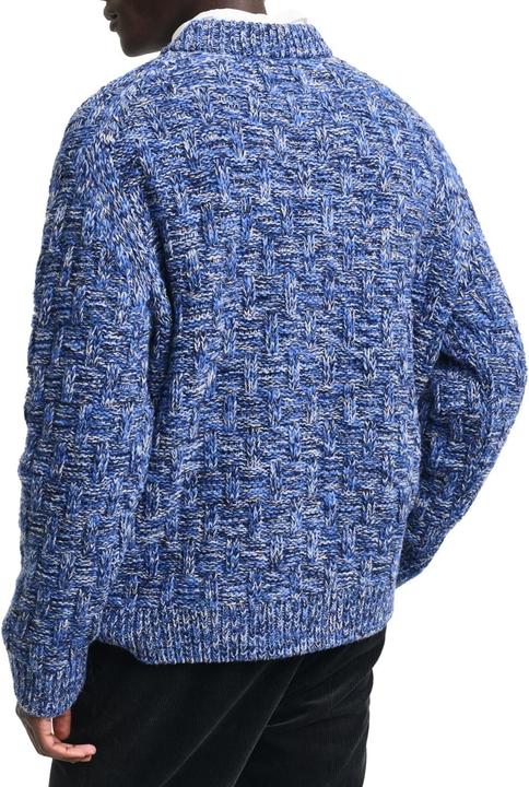 Produktbild GANT Textured Wool Blend C-Neck, sea blue, XL (XL)
