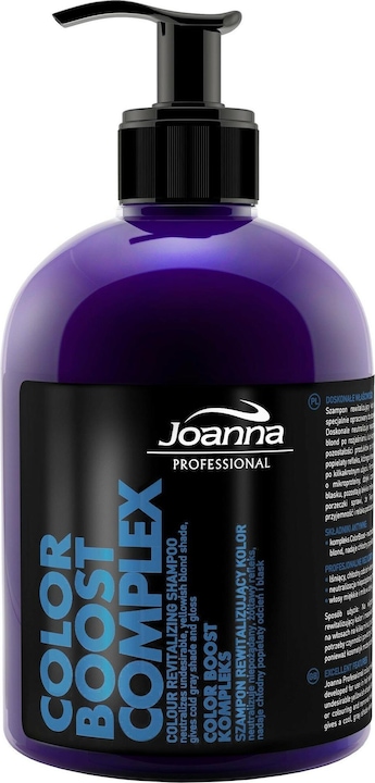 Joanna Professional - Color Boost Complex Colour Revitalizing Shampoo 500G (Flüssiges Shampoo)