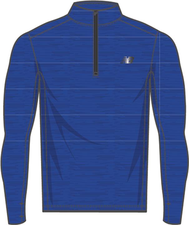 Actual product image New Balance Core Space Dye 1/4 Zip (M)
