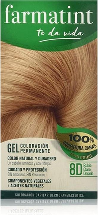 Produktbild Farmatint Dauerhafte Farbe Gel 8d Blond Golden Light 150ml (8d Blond Golden Light 150ml)