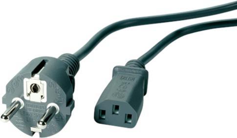 Produktbild Vivanco IEC PC Power Black (1.80 m)