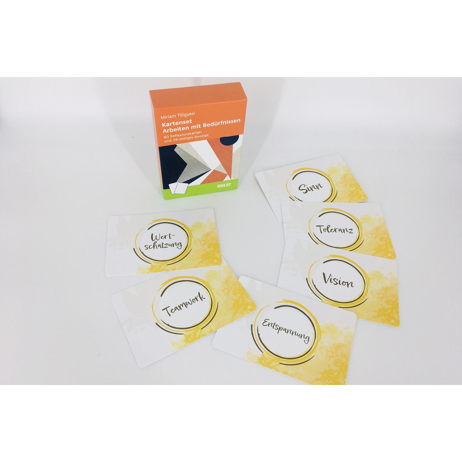 Thumbnail - Tölgyesi:Kartenset Arbeiten mit Bedürfn, Sachbücher von Miriam Tölgyesi