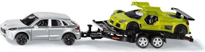 Produktbild Siku PKW mit Transport-Anhänger