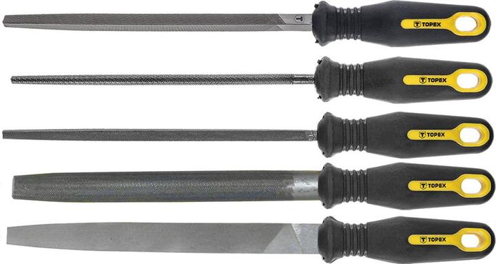 Image du produit Topex Limes pour métal 200mm 5 pcs 06A250 (200 mm)