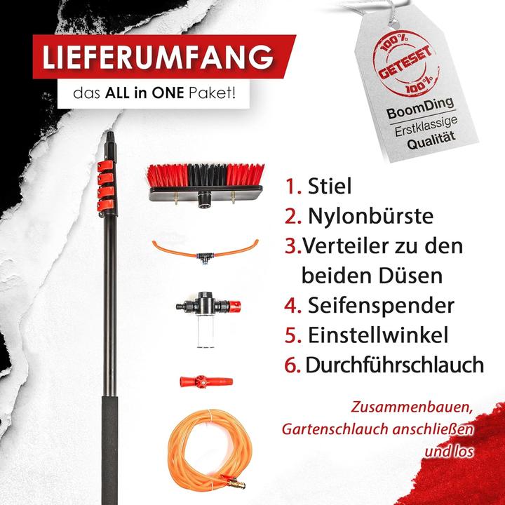 Actual product image BoomDing Telescopic brush