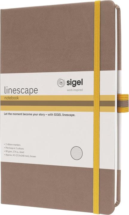 Immagine prodotto Sigel Taccuino Lincescape (A5, Righe, Copertina rigida)