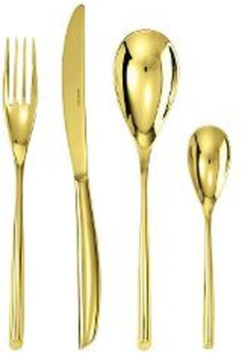 Rosenthal Cutlery set 24 pcs. Bamboo stainless steel/PVD gold (24 pcs., Cutlery set)