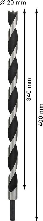 Produktbild Bosch Professional Zubehör PRO Wood Holzspiralbohrer, 20 x 340 x 400 mm (20 mm)